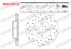 FREN DISKI ON HAVALI KAPLAMALI PERFORMANS DELIKLI TOYOTA YARIS (P9) 1.3 VVT-I 4 BIJON 258X22X55X46,2 2006-2010