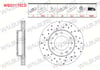 FREN DISKI ON HAVALI KAPLAMALI PERFORMANS DELIKLI 6 BJN 298,8X28X96,3X56,5 HYUNDAI H350 2.5 CRDI 2015-