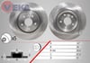 FREN DISKI ON HAVALI OPEL INSIGNIA 1.6 18 JANT 5 BIJON 337X30X67,4X51 2008-