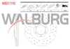 FREN DISKI ON HAVALI PERFORMANS DELIKLI 6 BJN 300X27X88X40 ISUZU D-MAX 2.5 D 2012-