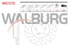 FREN DISKI ON HAVALI PERFORMANS DELIKLI 5 BJN 281,3X23X70,1X47 HONDA CR-V I 2.0i 16v 1995-2002 /HR-V (GH) 1.6 1999-