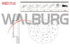 FREN DISKI ON HAVALI PERFORMANS DELIKLI 6 BJN 300X28X85X68,4 VW CRAFTER 2006-2018 / MERCEDES SPRINTER 2006-2018 / MERCEDES SPRINTER CIFT TEKER 2018-