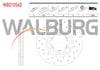 FREN DISKI ON HAVALI PERFORMANS DELIKLI 6 BJN 255,7X24X86X24 FORD RANGER 2.5 TDCI - 2.2 TDCI - 3.0 TDCI 4X4 2002-2006 / MAZDA B SERISI (UN) 2.5 D 1998-2006