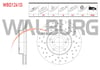 FREN DISKI ON HAVALI PERFORMANS DELIKLI 5 BJN 275X25X62X49,2 TOYOTA RAV4 II (CLA2_, XA2_, ZCA2_, ACA2_) 2.0 VVT-I 4X4  2000-2006
