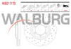 FREN DISKI ON HAVALI PERFORMANS DELIKLI 6 BJN 280X27X88X40 ISUZU D-MAX (8DH) 2.5 D 4X4 2002-2012 / D-MAX (8DH) 3.0 D A-T 4X4 2002-2012 / D-MAX (8DH) 2.5 DITD 4X4 2002-2012