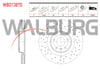 FREN DISKI ON HAVALI PERFORMANS DELIKLI 5 BJN 344,8X30X68X52,1 A4 2.0 TDI-2.0TFSI-1.8 TFSI 2007-2015/A5 1.8 TFSI-2.0 TDI-2.0 TFSI 07-17/A6 2.0 TDI-2.0 TFSI 10-/Q5 2.0 TDI 08-/PORSCHE MACAN 2.0 14-