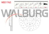 FREN DISKI ON HAVALI PERFORMANS DELIKLI 5 BJN 299,9X26X70,7X45,5 OPEL ASTRA J 1.3 CDTI - 1.4i - 1.6i 2009-2016/ CHEVROLET CRUZE 1.6 - 2.0 CDI 15 JANT 2009-2014/ AVEO (T300) 1.3 D 16 JANT 2011-2014