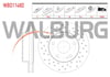 FREN DISKI ON HAVALI PERFORMANS DELIKLI 5 BJN 270,2X28X69X51,4 MITSUBISHI L200 (KBT,KAT) 2.5 DID TEK KABIN 2005-