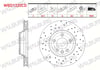 FREN DISKI ON SAG HAVALI KAPLAMALI PERFORMANS DELIKLI 5 BJN 18 JANT 349,7X34X85X68,5 VOLKSWAGEN TOUAREG 2.5 R5 TDI-3.2i-4.2 V8-5.0 V10 TDI-3.0 V6 TDI 2002-2010