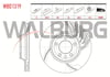 FREN DISKI ON SOL HAVALI 5 BJN 18 JANT 349,7X34X85X68,5 VOLKSWAGEN TOUAREG 2.5 R5 TDI-3.2i-4.2 V8-5.0 V10 TDI-3.0 V6 TDI 2002-2010 / PORSCHE CAYENNE 3