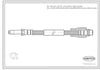 FREN HORTUMU ARKA  515 470 MM SPRİNTER-CRAFTER  2007