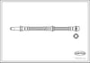 FREN HORTUMU ARKA 502MM E46