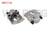 FREN KALIPER SOL ON PISTON 54mm DISK 257mm FIAT DOBLO 1.2-1.6-1.9 2001-2010 / PALIO 1.2-1.6 1996-2002 / PALIO WEEKEND 1997-2012 / STRADA 1999-