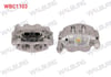 FREN KALIPERI SAG ON BRAKETLI PISTON 42mm DISK 254mm FORD TRANSIT (T12) 2.5 D - 2.5 DI 1991-2000