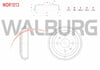 FREN KAMPANASI ARKA 4 DELIK 219X59X185,4X53,3 FIAT PALIO 1.2i 16v 1996-2005