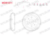 FREN KAMPANASI ARKA 4 DELIK 219X59X185,4X53,3 FIAT UNO 70 1.4i 1994-2000 / UNO 60 1.1 1983-1996