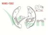 FREN PABUC BALATA ARKA FORD TRANSIT (FA_ _) 2.0 DI V184 15 JANT ONDEN CEKIS YAPISTIRMA LEVYELI 254X51,8 mm 2000-2006 1C1J 2200 AA