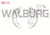 FREN PABUC BALATA ARKA GOLF I 1.3 LEVYELI 180X31mm 1974-1985/GOLF I 1.6 1974-1985/GOLF I 1.6 D 1974-1985/GOLF II 1.6 1983-1992/GOLF II 1.6 TD 1983-1992/PASSAT 1.6 1980-1988/80 1.6 TDI 1978-1986