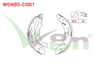 FREN PABUC BALATA ARKA SYMBOL II 1.5 DCI LEVYELI 203,2X38 mm 2008-2012/C3 1.4 HDI 2002-2009/LOGAN 1.5 DCI 2004-2012/206 1.4 HDI 1998-2006/LAGUNA I 1.9 DTI 1993-2001/TWINGO 1.2 1993-2007