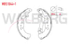 FREN PAPUC BALATA ARKA +1mm DAHA KALIN FIAT EGEA 1.3 MJT LEVYELI 227,4X42 mm 2015-/FIAT 500L 1.6 MJT 2012-/FIAT 500L 1.3 MJT 2012-/FIAT 500L 0.9 2012-/FIAT 500L 1.4 2012-