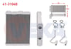 KALORIFER RADYATORU BRAZING (5.5mm fin) NISSAN QASHQAI (J11) 1.2 DIG-T - 1.5 DCI - 1.6 DCI - 1.6 DIG-T 2014-