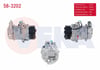 KLIMA KOMPRESORU 5PK 105mm OPEL ASTRA G 1.6 16v (F69) (F08, F48)- 1.8 16v - 2.0 16v 1998-2005/ ZAFIRA A 1.6 16v - 1.8 16v (F35) (F75) 1999-2005