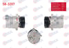 KLIMA KOMPRESORU 6PK 126mm OPEL VECTRA A 2.0 1988-1995/ CALIBRA A 2.0i 1995-2003