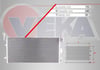 KLIMA RADYATORU HYUNDAI SONATA III 2.5 V6 24v A-T/M-T 1998-2001