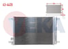 KLIMA RADYATORU VOLKSWAGEN GOLF VII (5G1) 1.6 TDI A-T/M-T 2012- 5Q0816411AH 5Q0816411AM 5Q0816411BH 5Q0816411M