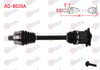 KOMPLE AKS SAG ON ABSLI 45 DIS UZUNLUK 490mm AUDI A4 (8EC) 2.0 TFSI QUATTRO 2004-2008