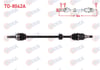 KOMPLE AKS SAG ON ABSLI 48 DIS UZUNLUK 864mm TOYOTA YARIS 1.0 - 1.4 D-4D 2003-2005 / YARIS VERSO 1.3 1999-2005