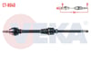 KOMPLE AKS SAG ON CITROEN C4 (B7) 1.6 HDI A-T/M-T UZUNLUK 940mm 2009-