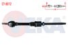 KOMPLE AKS SAG ON CITROEN C5 III (RD) 2.0 HDI A-T UZUNLUK 957mm 2008-2015