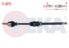 KOMPLE AKS SAG ON FIAT FIORINO (225) 1.3 MJT A-T UZUNLUK 949 mm 2008-2013