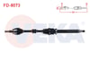 KOMPLE AKS SAG ON FORD FOCUS III 1.6 TI-VCT M-T UZUNLUK 961 mm 2011-2015