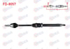 KOMPLE AKS SAG ON FORD TRANSIT COURIER 1.5 TDCI M-T UZUNLUK 912mm 2014-