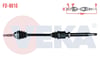 KOMPLE AKS SAG ON FORD TRANSIT (V347) 2.2 TDCI 130 HP (INCE MIL) ABSLI 48 DIS UZUNLUK 1060mm 2006-2014