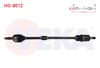 KOMPLE AKS SAG ON HONDA CIVIC IX 1.6i 5 A-T UZUNLUK 911 mm 2012-2016
