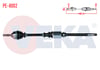 KOMPLE AKS SAG ON PEUGEOT 206 (2A/C) 1.4i 16v  UZUNLUK 887,5mm 1998-2006