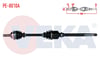 KOMPLE AKS SAG ON PEUGEOT 206 (2A/C) 2.0i GTI ABSLI 48 DIS UZUNLUK 888mm 1998-2006