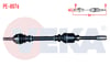 KOMPLE AKS SAG ON PEUGEOT 407 (6D) 2.0i A-T UZUNLUK 866mm 2004-2011