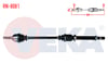 KOMPLE AKS SAG ON RENAULT CLIO III (BR0/1,CR0/1) 1.2i 16v UZUNLUK 890mm 2005-2012
