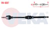 KOMPLE AKS SAG ON RENAULT FLUENCE (L30) 1.5 DCI 5 VITES UZUNLUK 931mm 2009-