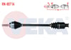 KOMPLE AKS SAG ON RENAULT KANGOO (KC0/1) 1.5 DCI KALIN FREZE ABSLI 44 DIS UZUNLUK 724mm 1998-2008