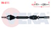 KOMPLE AKS SAG ON RENAULT LAGUNA II (BG0/1) 1.8i 16v 5 VITES M-T JR5 SANZIMAN UZUNLUK 802mm 2001-2007