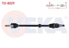 KOMPLE AKS SAG ON TOYOTA C-HR (_X1_) 1.8 Hybrid UZUNLUK 957 mm 2016-