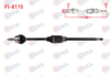KOMPLE AKS SAG ON UZUNLUK 1000mm FIAT 500 X 1.6 MJT 6AT / 6MT 2014- / JEEP RENEGADE 1.6 CRD 6AT / 6MT 2014-