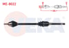 KOMPLE AKS SAG ON UZUNLUK 1004mm MERCEDES GL-SERISI (X164) 320 CDI - 350 CDI 7 A-T 2006-2012/ M SERISI (W164) 280 CDI - 320 CDI - 350 CDI 7 A-T 2005-2011