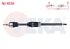 KOMPLE AKS SAG ON UZUNLUK 1019mm NISSAN QASHQAI (J11) 1.6 DCI 4X4 M-T 2014-/ RENAULT KADJAR 1.6 DCI M-T 2018-