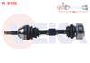KOMPLE AKS SAG ON UZUNLUK 494mm FIAT PUNTO 1.3 JTD - 1.9 JTD 5 VITES M-T 99-09/ ALFA ROMEO 147 (937_) 1.6 16V T.SPARK - 1.9 JTD - 2.0 16V T.SPARK (937.AXA1A, 937.AXB1A, 937.BXB1A) 01-10